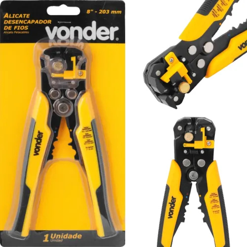 foto_28215_12784.jpg ALICATE DESENCAPADOR DE FIOS 8" AUTO - VONDER