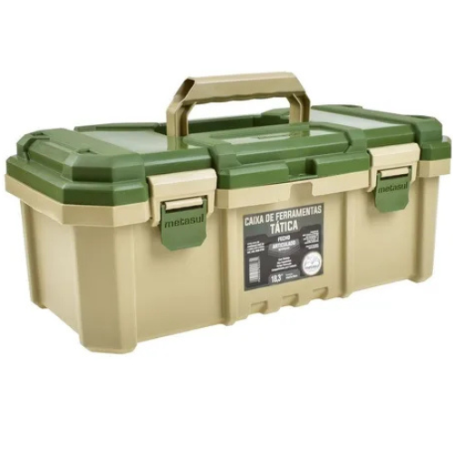 CAIXA FERRAMENTA PLASTICA 18,3" TATICA - METASUL