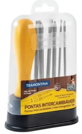 foto_28697_12332.jpg JOGO CHAVES DE FENDA 6PCS - TRAMONTINA