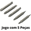 BITS/PONTEIRA CRV COM 5PC PONTAS DUPLAS - VONDER