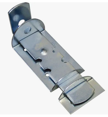 FERROLHO CHATO 4" MOD 450 ZINCADO - SILVANA