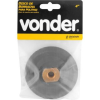 DISCO BORRACHA 4" PARA POLIR — VONDER