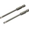 BITS FENDA LONG ENC1/4 4MM 75MM C/2PC — VONDER