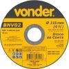 DISCO CORTE 115,0X1,0X22,23 BNV02 — VONDER