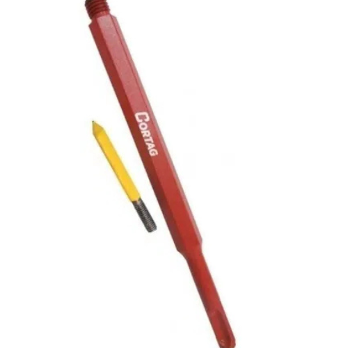 foto_28936_13292.jpg HASTE C/ENCAIXE TIPO SDS PLUS COM PINO GUIA 200 MM - CORTAG