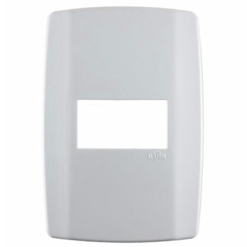 PLACA 4X2 1 MODULO HORIZONTAL C/SUPORTE 82070 SLIM ILUMI