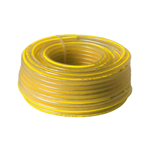 foto_18648_13494.jpg MANGUEIRA MULTIUSO (AMARELA) TRANCADA 3/8"X3MM 50M - JOFORT