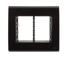 PLACA 4X4 6 POSTOS GRAFITE LIZ TRAMONTINA