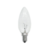 LAMPADA INCANDESCENT VELA LISA SILICA 127V/40W E14