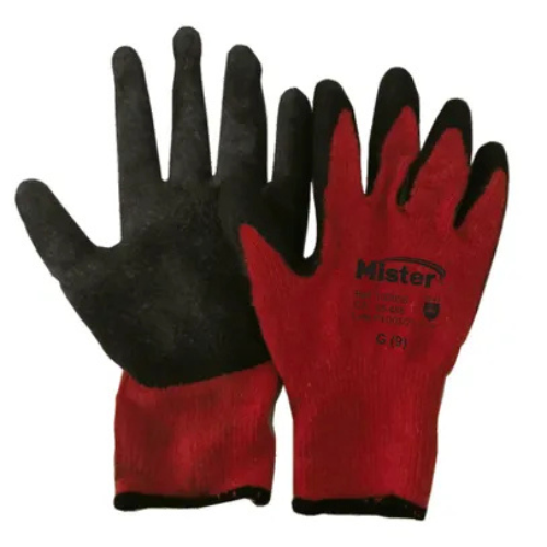 foto_21947_13330.jpg LUVA DE MALHA PALMA BANHO LATEX 10 GG - MISTER