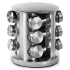 PORTA CONDIMENTOS GIRATORIO INOX 12 PÇS AJ19187 - MIMO