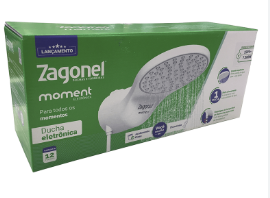 DUCHA MOMENT ELETRONICA 5500W 127V BRANCO - ZAGONEL