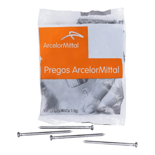 foto_23332_13667.jpg PREGO POL 17X27 COM CABECA 1KG - ARCELOR MITTAL
