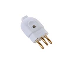 foto_28833_12707.jpg PLUGUE MACHO 2P+T 10A/250V BRANCO - TRAMONTINA