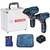 COMBO 12V BIVOLT GDR 120-LI + GSR 120-LI - BOSCH