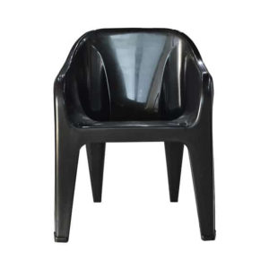 Poltrona Confort Luxo Preta - ARQPLAST