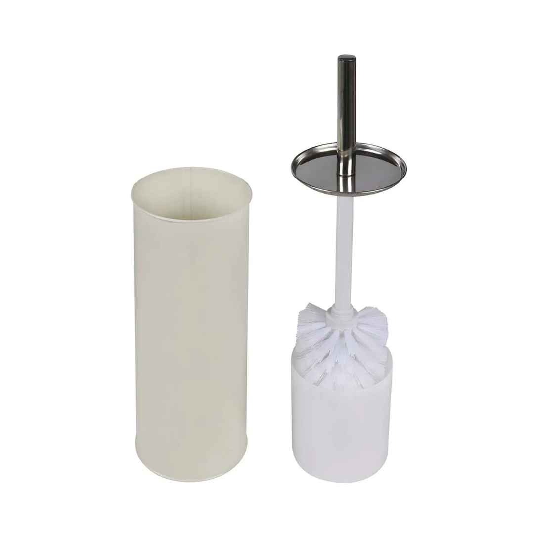 Lixeira Agata com Escova 3L Bege - MOR - Imagem 4