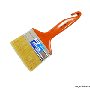 TRINCHA 696 4" CERDA BRANCA TIGRE