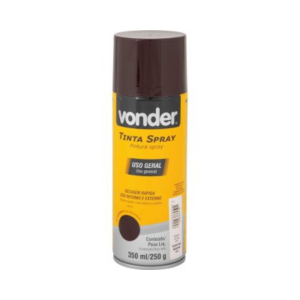 TINTA SPRAY MARROM 350ML - VONDER