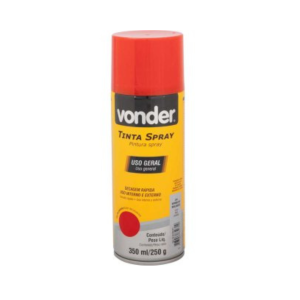 TINTA SPRAY VERMELHO 350ML - VONDER