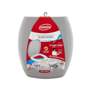 ASSENTO ALMOFADADO THEMA CINZA CLARO - DURÍN