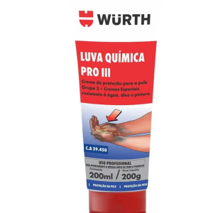 Luva Química Pro III 200G - WURTH