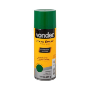 TINTA SPRAY VERDE 350ML - VONDER