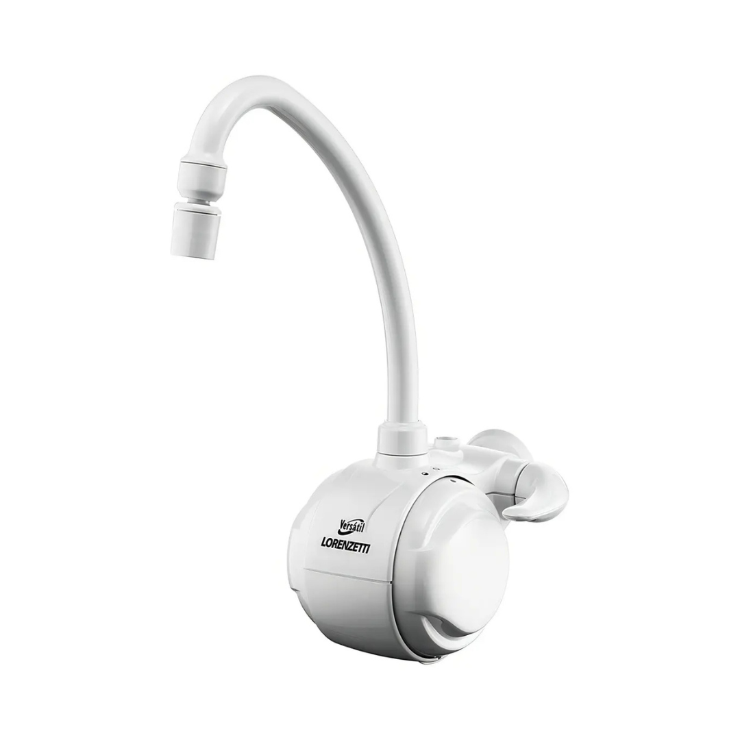 Torneira Eletrônica Branca Versátil 220V 5500W - LORENZETTI