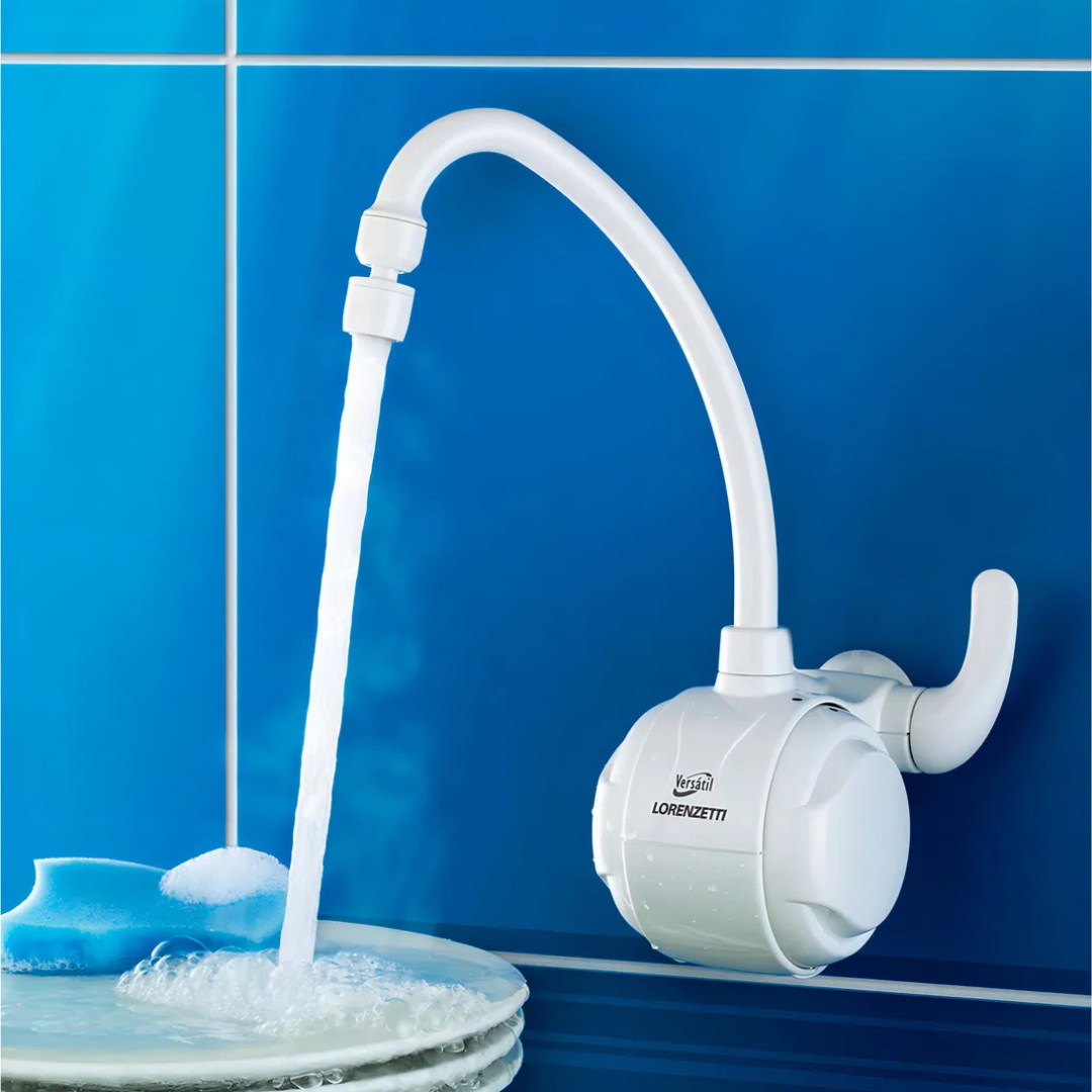 Torneira Eletrônica Branca Versátil 220V 5500W - LORENZETTI - Imagem 2
