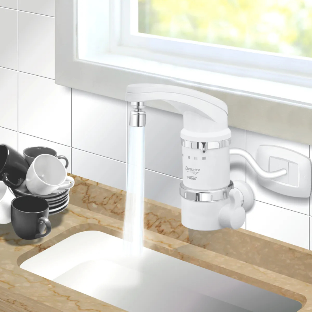 TORNEIRA ELETRICA 4T ELEGANCE 127 4800W FAME - Imagem 2