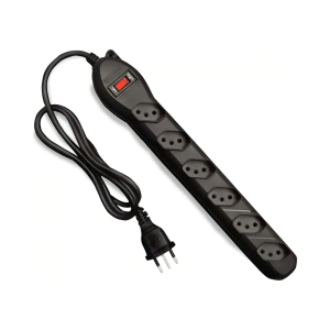 FILTRO DE LINHA 06 TOMADAS 1,2M - QUALITRONIX