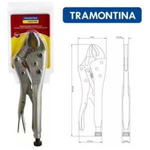 Alicate Pressão Mor Curvo 10 - TRAMONTINA