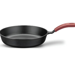 Ferro Fundido Frigideira Sem Tampa Forno Fogao N.20 1L Cabo de Silicone - MTA