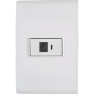 Conjunto Placa 4X2 + Tomada RJ45CAT 6 - TRAMONTINA