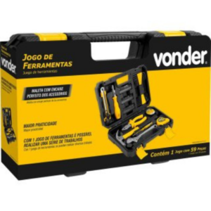 Jogo Ferramentas com 59Peças - VONDER