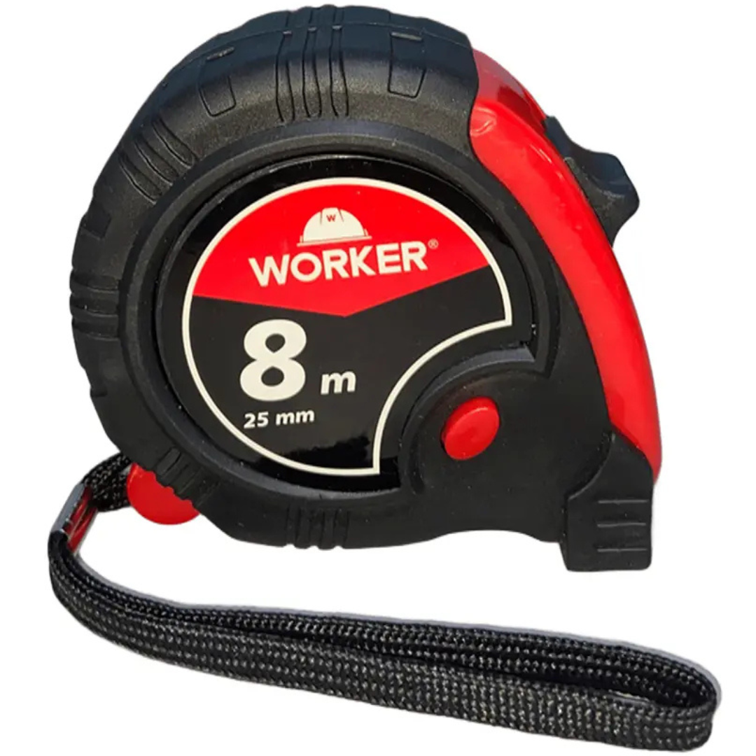Trena 8M X 25MM Emborrachada - WORKER