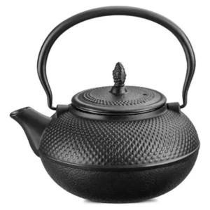 Chaleira de Ferro Preta Esmaltada N°18 1,5 Litros - MTA