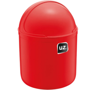 Lixeira 4 Litros Vermelho - UZ