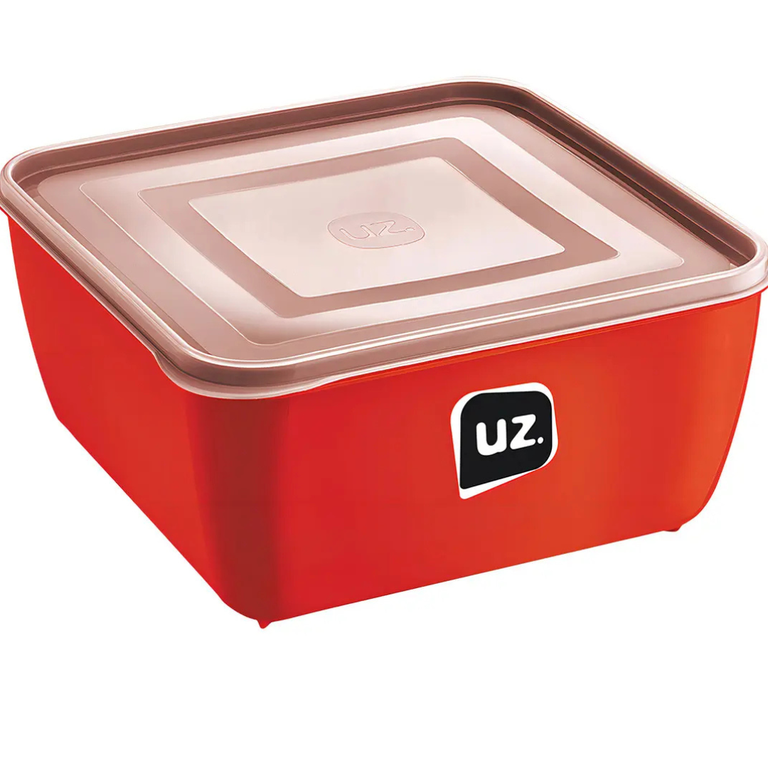 MULTIUSO QUADRADO 500 ML VERMELHO - UZ