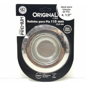 Ralinho Para Pia Inox 11,5 CM - ORIGINAL LINE