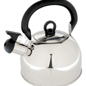 Chaleira Delizie Cabo Preto Inox 3L - MOR
