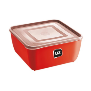 Multiuso Quadrado 5 Litros Vermelho - UZ