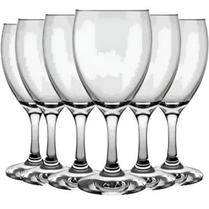 Jogo de Taça Para Vinho Tinto Windsor 250 ML 6 Peças - NADIR
