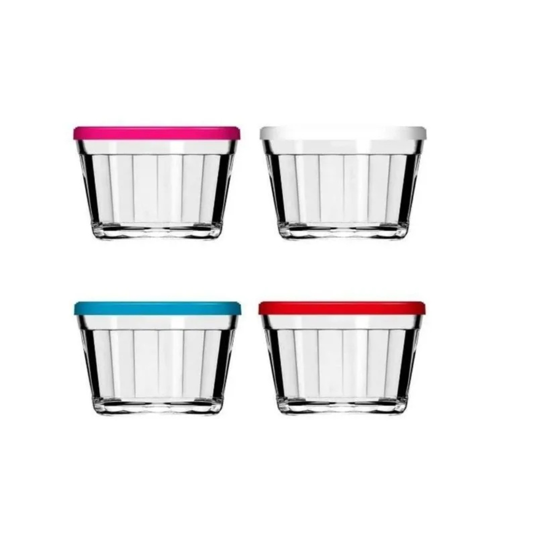 Tigela Com Tampa Americano Color 350 ML - NADIR - Imagem 3