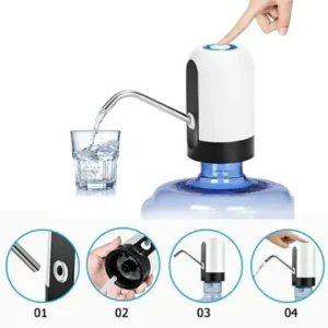 Bomba Elétrica Para Galão de Água Recarregavel USB - MIMO