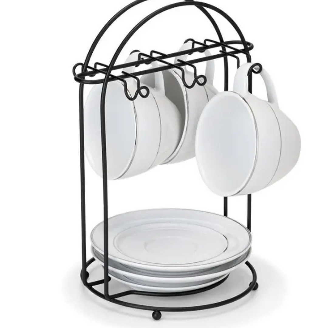 Suporte Para Xicara de Chá Black - MODELUTI