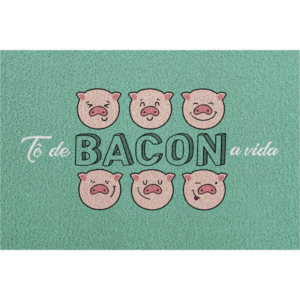 Tapete Capacho Bacon 40X60 0060 - KAPAZI
