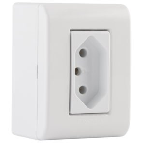 Caixa com1 Tomada 2P+T 20A/250V - TRAMONTINA
