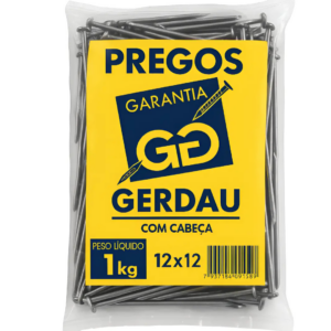 Prego 12X12 1kg- GERDAU