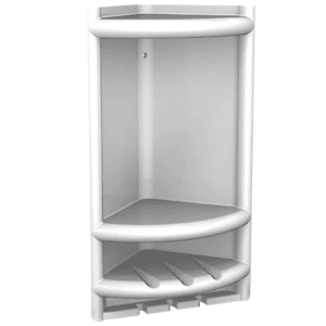 Porta Shampoo Bellart Branco -  DURIN